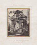 Fontaine du Jardin du Luxembourg grotte de Marie de Mdcis by Charles Marville (French, 1813–1879) - Classic Art canvas print
