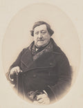 Gioachino Antonio Rossini by Nadar (French, 1820–1910) - Classic Art canvas print