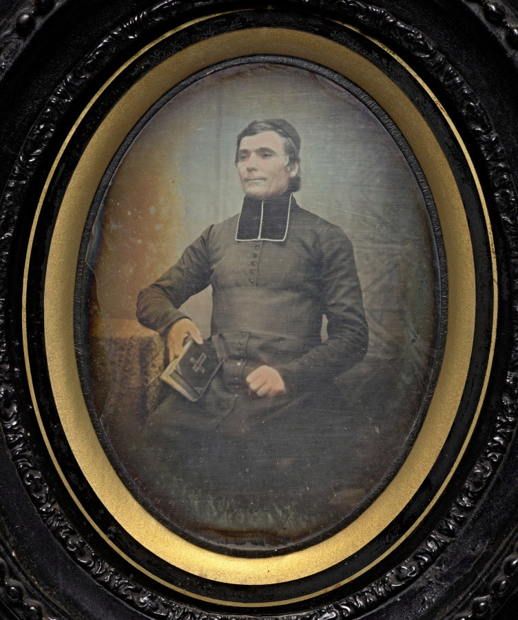 Priest, France by  - Classic Art canvas print