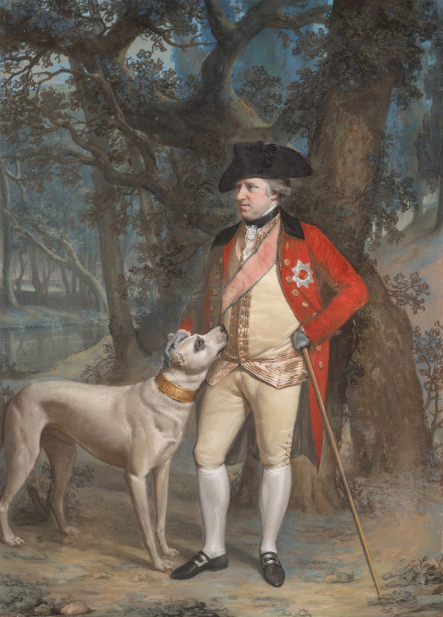 George Clavering Cowper, 3rd Earl Cowper by Hugh Douglas Hamilton (Irish, 1729–1808) - Classic Art canvas print