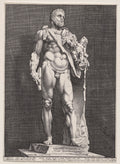Hercules and Telephos by Hendrick Goltzius (Dutch, 1558–1617) - Classic Art canvas print
