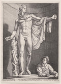 Apollo Belvedere by Hendrick Goltzius (Dutch, 1558–1617) - Classic Art canvas print