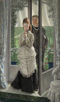 The Lovers by James Tissot (French, 1836–1902) - Classic Art canvas print