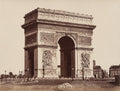 Arc de Triomphe de l'Etoile, Paris by Édouard Baldus (French, 1813–1889) - Classic Art canvas print