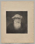 Self-Portrait by Camille Pissarro (French, 1830–1903) - Impressionist canvas print