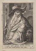 Plate 4 Judah by Jacob de Gheyn II (Netherlandish, 1565–1629) - Classic Art canvas print