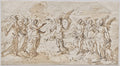 The Seven Archangels recto by Massimo Stanzione (Italian, 1585–1656) - Classic Art canvas print