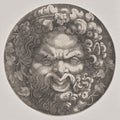 Head of Silenus by Adamo Scultori (Italian, c. 1530–1585) - Classic Art canvas print