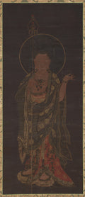 Standing Ksitigarbha by  - Classic Art canvas print