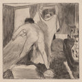 Leaving the Bath by Edgar Degas (French, 1834–1917) - Impressionist canvas print