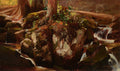 A Mountain Stream by Julie H. Beers (American, 1835–1913) - Classic Art canvas print