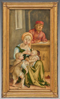 Mary Salome and her Family by Hans Süss von Kulmbach (German, c. 1480–1522) - Classic Art canvas print