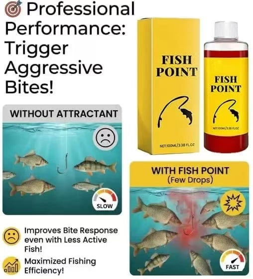 🎣 Concentrated Fish Attractant Liquid – 🐟Fast-Acting Red Worm Formula