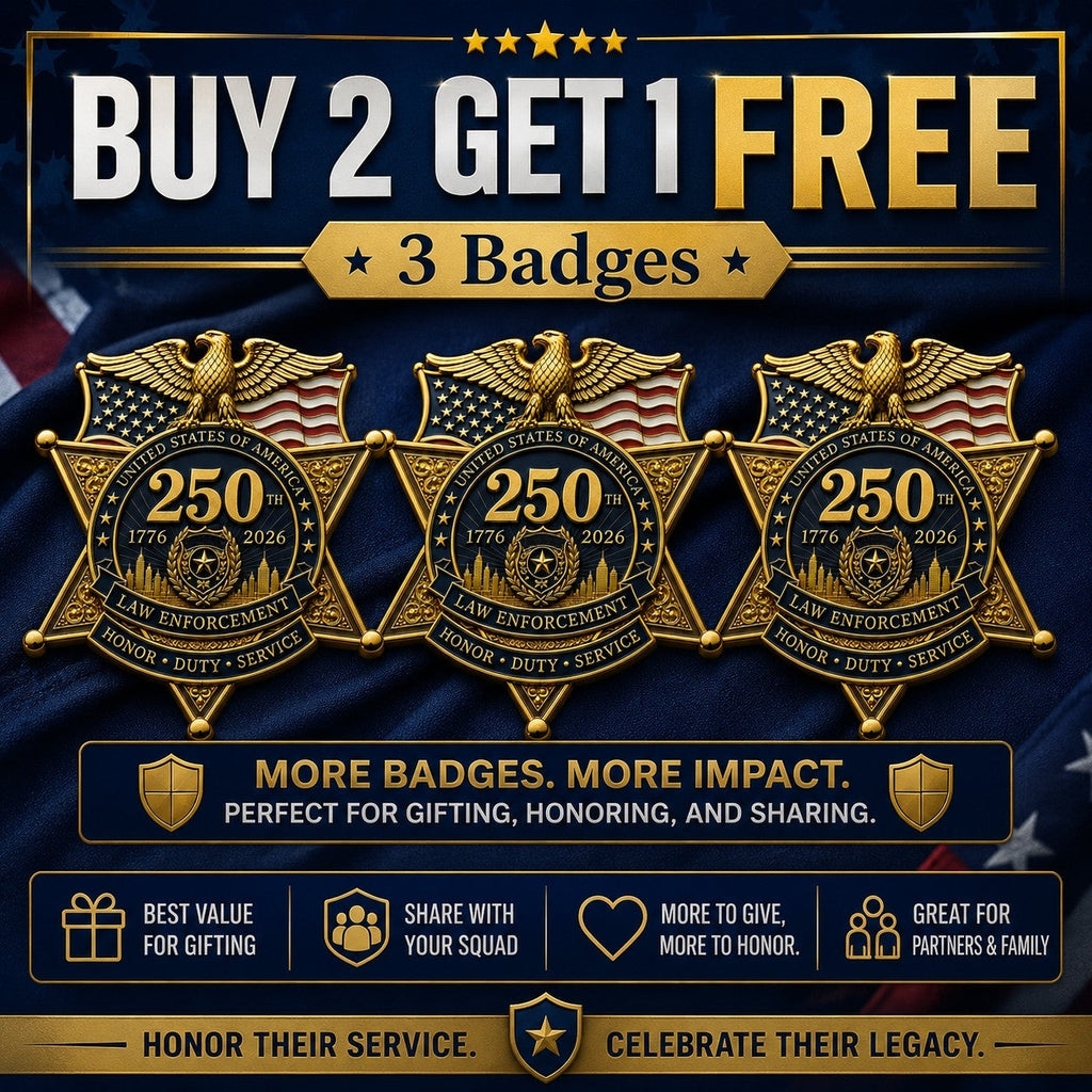 ⚡️Flash Sale 49% OFF - America Law Enforcement Brooch