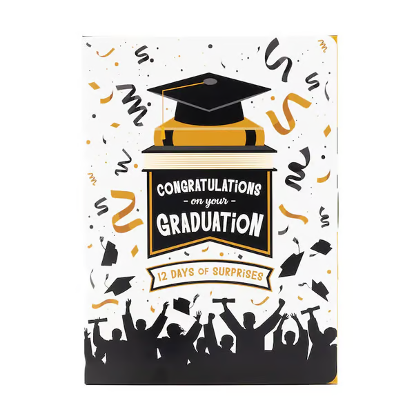 DIY Graduation Gift Boxes | 12 Days of Congrats Packaging