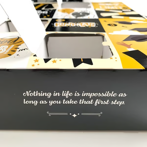 DIY Graduation Gift Boxes | 12 Days of Congrats Packaging