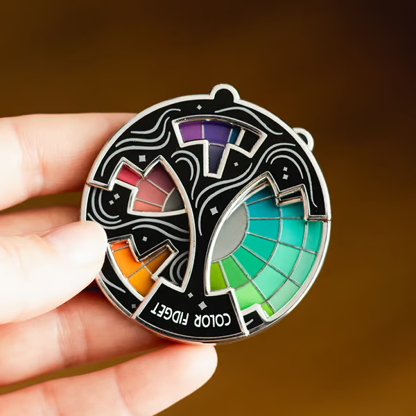 🔥LAST DAY 50% OFF🌈Color Fidget Enamel Pin