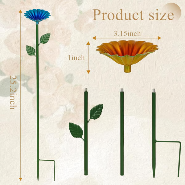 🐝🌷Bee and Butterfly Water Feeder with Flower Design🎁BUY MORE SAVE MORE