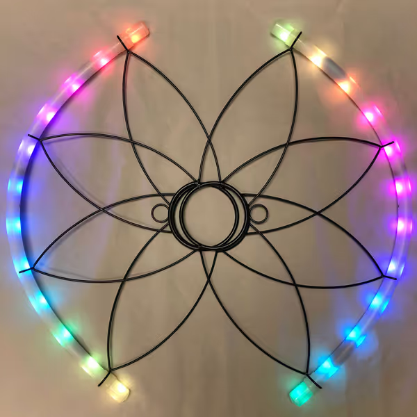🔥HOT SALE 49% OFF🔥Vibrant LED Flow Fans🎁