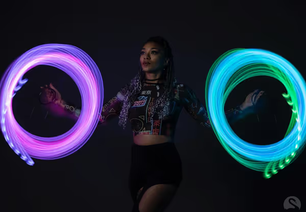 🔥HOT SALE 49% OFF🔥Vibrant LED Flow Fans🎁