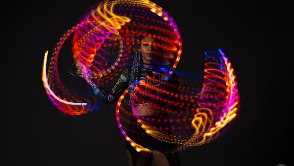 🔥HOT SALE 49% OFF🔥Vibrant LED Flow Fans🎁
