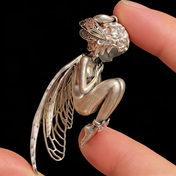 🔥Last Day 49% OFF - 🪽❤️Silent Angel Pendant