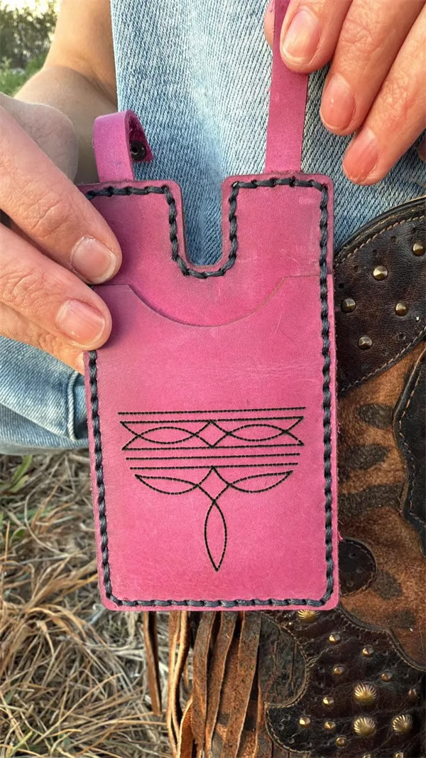 🔥LAST DAY 49% OFF-Western Boot Wallet with Snap Strap