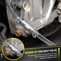 💥Brake Bleeder Hose - One Way Check Valve Tube Bleeding Tool Kit For Car Motorcyle Clutch