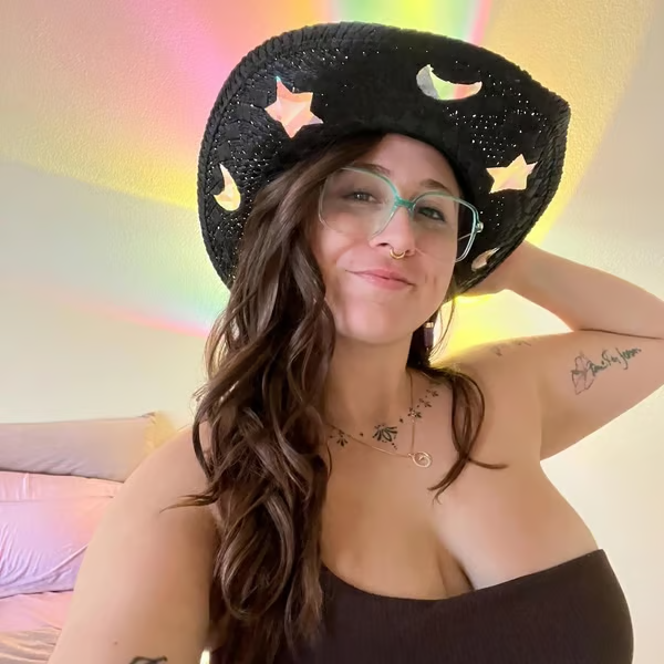 Last Day 50% OFF🔥Suncatcher Cowgirl Straw Prism Hat