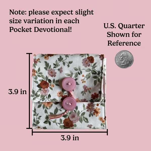 💖 Handcrafted Pocket Devotional – Faith Edition 📖🙏