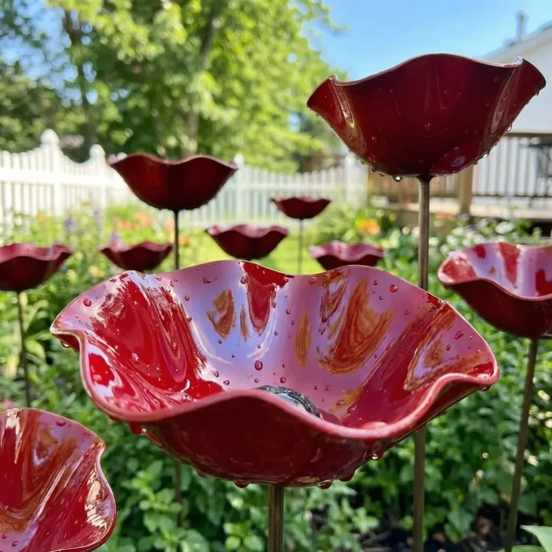 💖🎁2026 Mother's Day Gifts 🎁Handmade Metal Flower Garden Stake