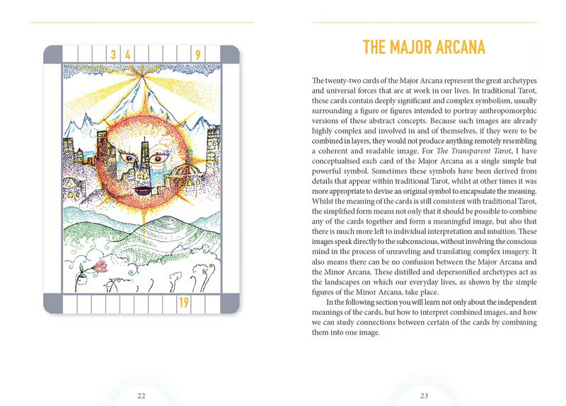 ⏰Historical Lowest Price: Save 49%-🃏The Transparent Tarot (2nd Edition)