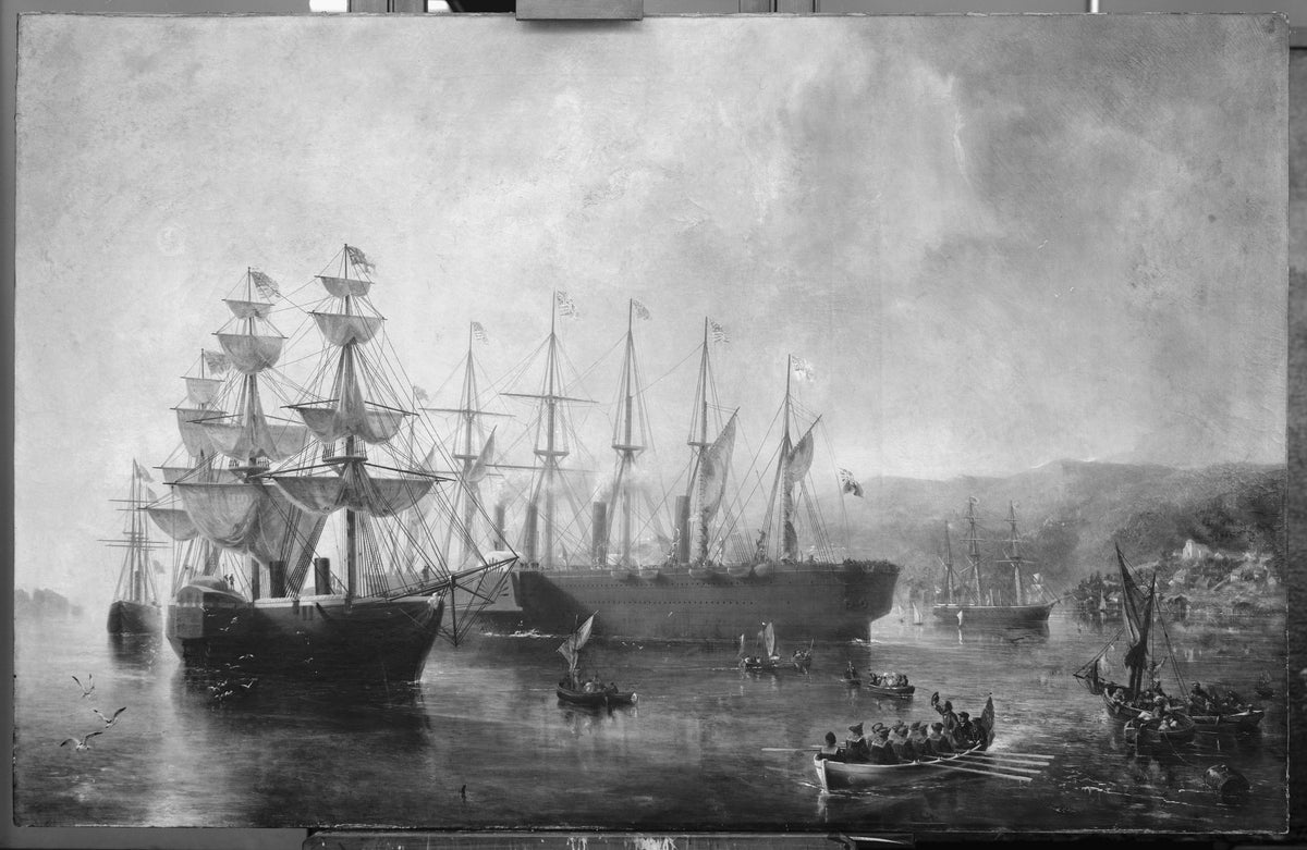 Homeward Bound The Great Eastern by Robert Charles Dudley - Oil Painting canvas print