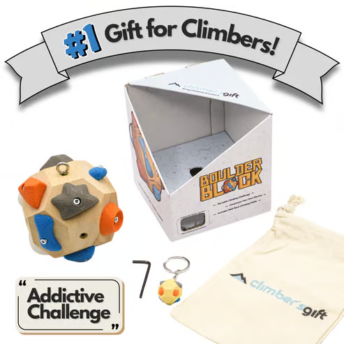 🔥Last Day 50% OFF🧗‍♀️Handcrafted Boulder Block - Build Strength and Precision