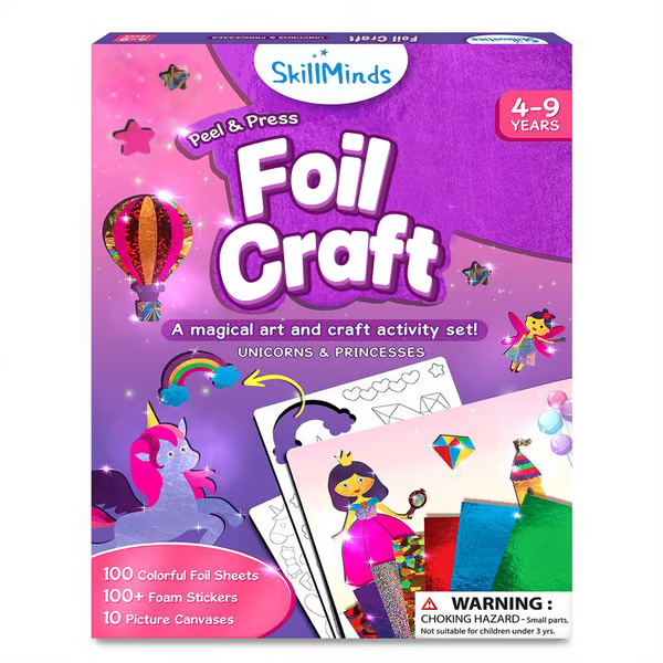🔥Foil Craft Activity 🤲💓No Mess Art Kit