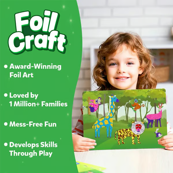 🔥Foil Craft Activity 🤲💓No Mess Art Kit