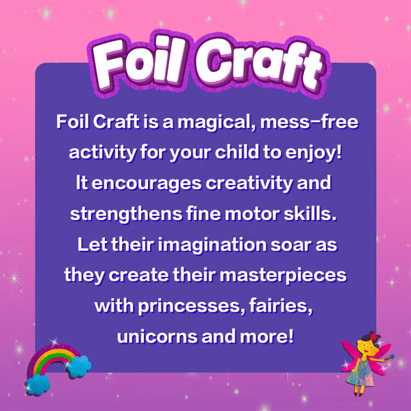 🔥Foil Craft Activity 🤲💓No Mess Art Kit