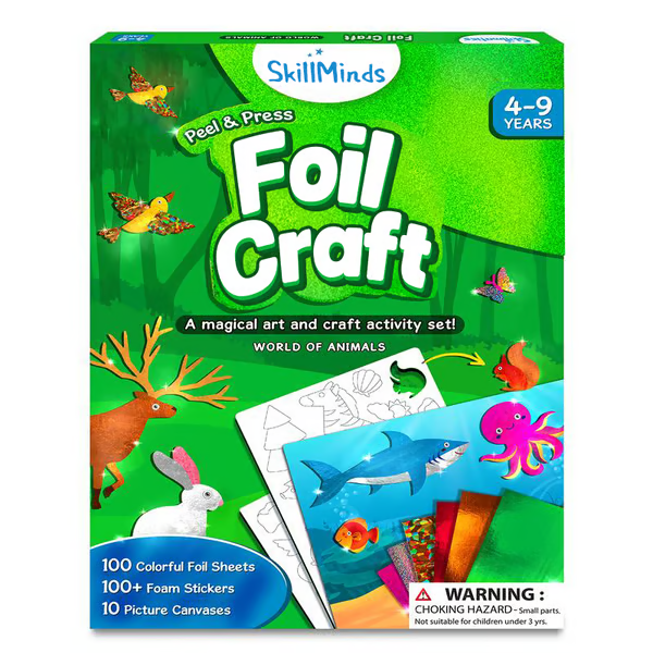 🔥Foil Craft Activity 🤲💓No Mess Art Kit
