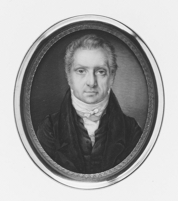 Portrait of a Man, Said to Be Alexander von Humboldt 17691859 by German Painter - Classic Art canvas print