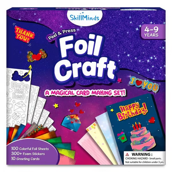 🔥Foil Craft Activity 🤲💓No Mess Art Kit