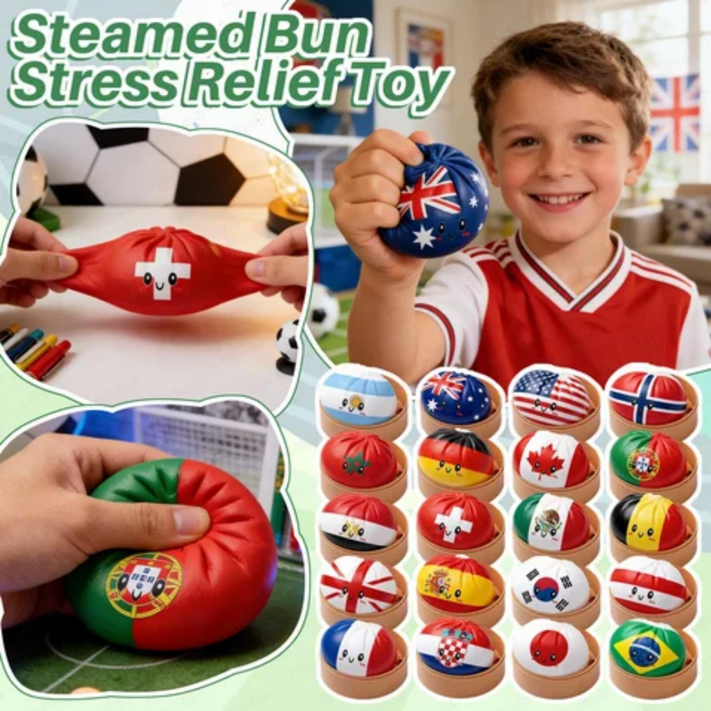 🏆Last Day Promotion!Expressive Dumpling Squishy - Blind Box, Fidget Toy