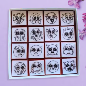 🎁Doodly Stamps-Finally, a way to mark your books without having to draw