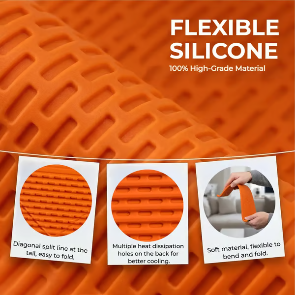 ⚡️Last Day 50% OFF -Flexible silicon Phone holder stand, Bendable Rollable Foldable Design🔥Buy 2 Free Shipping