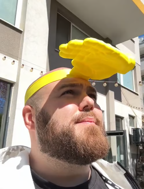 The Original "Third Hand" Hands-Free Sun Visor Headband - 💥New Arrival Special Offer