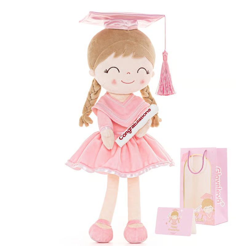 🎓💖 Graduation Girl Plush Doll – Pink Cap & Gown Keepsake Gift for Class of 2026(✨Buy 2 Free Shipping)