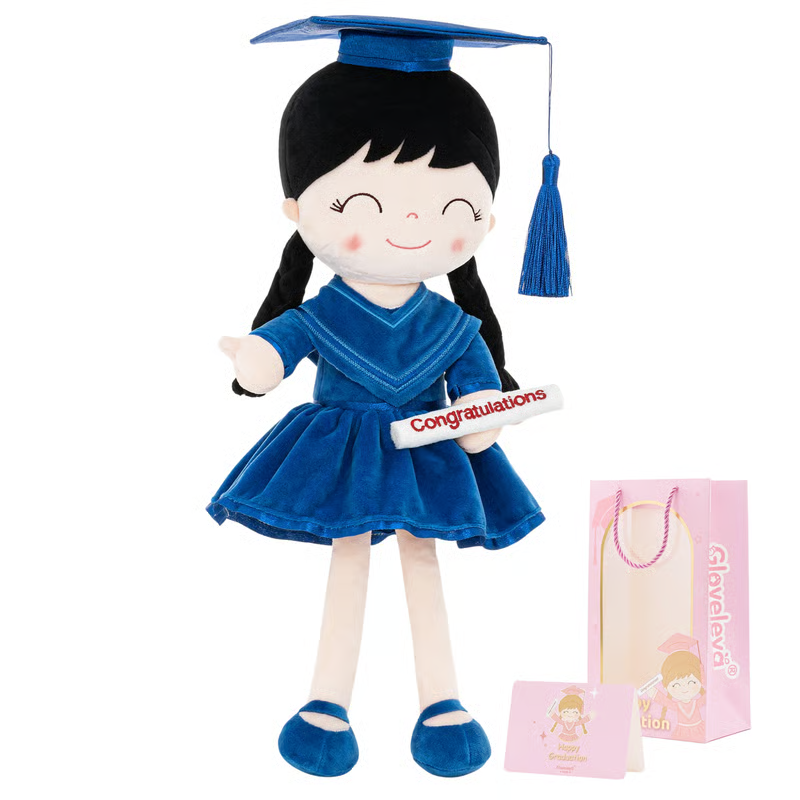 🎓💖 Graduation Girl Plush Doll – Pink Cap & Gown Keepsake Gift for Class of 2026(✨Buy 2 Free Shipping)