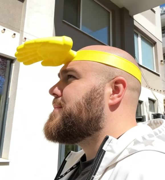 The Original "Third Hand" Hands-Free Sun Visor Headband - 💥New Arrival Special Offer