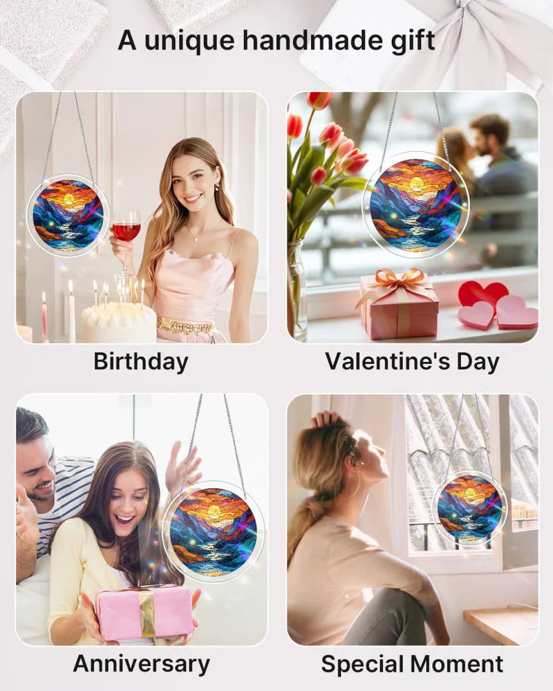 🔥New 2026🏆 Upgrade:🌎Last Day 49% OFF-Acrylic Jigsaw Puzzle Suncatcher