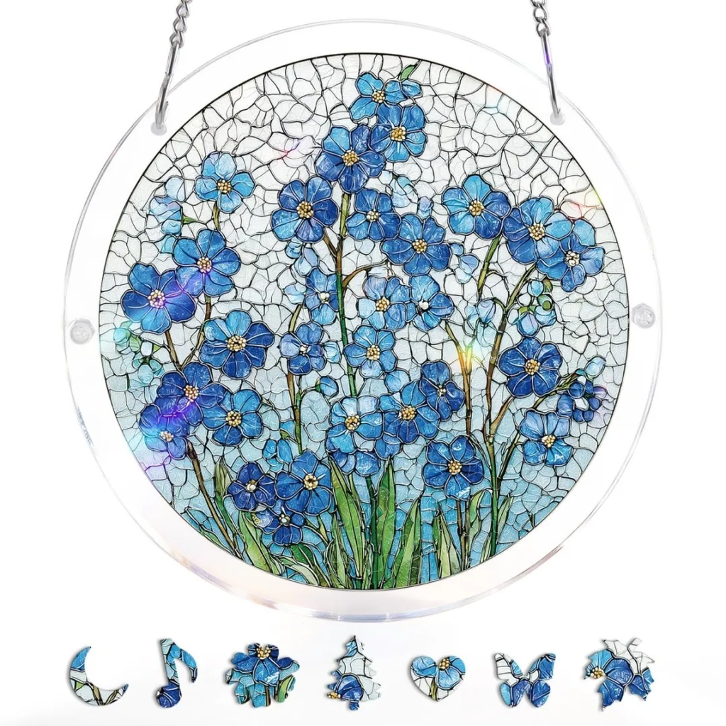 🔥New 2026🏆 Upgrade:🌎Last Day 49% OFF-Acrylic Jigsaw Puzzle Suncatcher