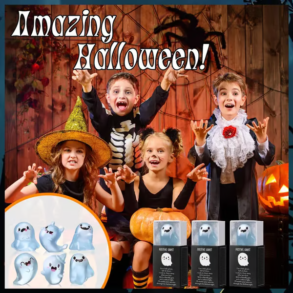 🔥Buy 1 Get 5 Free!!! - Mystery Glow-in-the-Dark Ghost Blind Box🗃️
